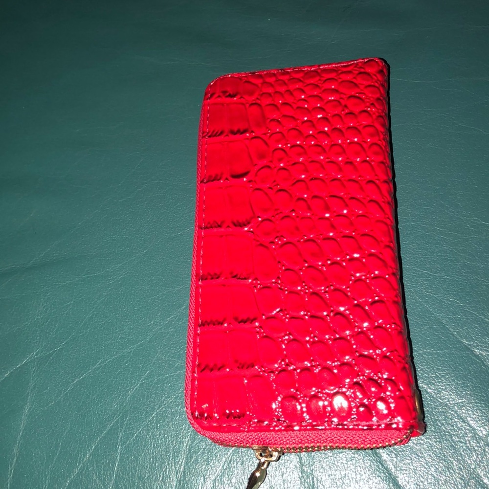 Red ladies wallet